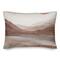 Mauve Boho Abstracted Landscape Indoor & Outdoor Throw Pillow